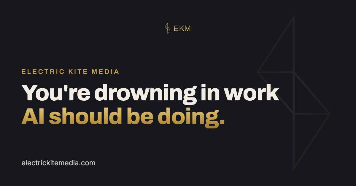 AI Consultancy for Accountable Leaders | Electric Kite Media